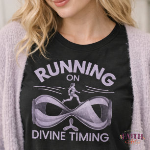 Camiseta Cristã de Corrida em Tempo Divino –