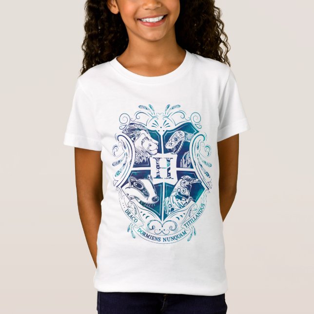Camiseta Crista de Harry Potter | Aguamenti HOGWARTS™ (Frente)