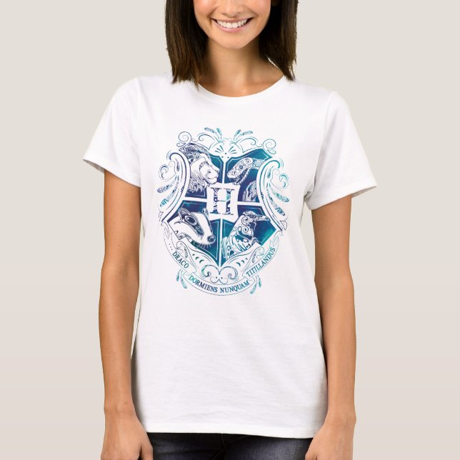 Camiseta Crista de Harry Potter | Aguamenti HOGWARTS™ (Frente)
