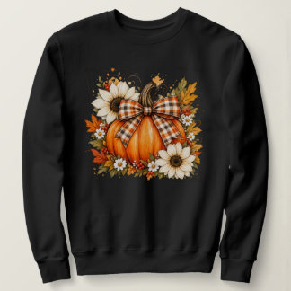 Camiseta cristã de outono de abóbora, Eu o louvare