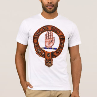Camiseta Crista e Targe da família de Lamont do clã