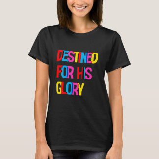Camiseta cristã feminina cita camiseta básica
