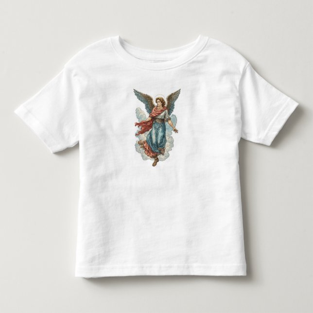 Camiseta Cristã Infantil Anjo Bela (Frente)