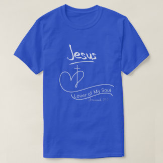 Camiseta Cristã Jesus Amado Da Minha Alma