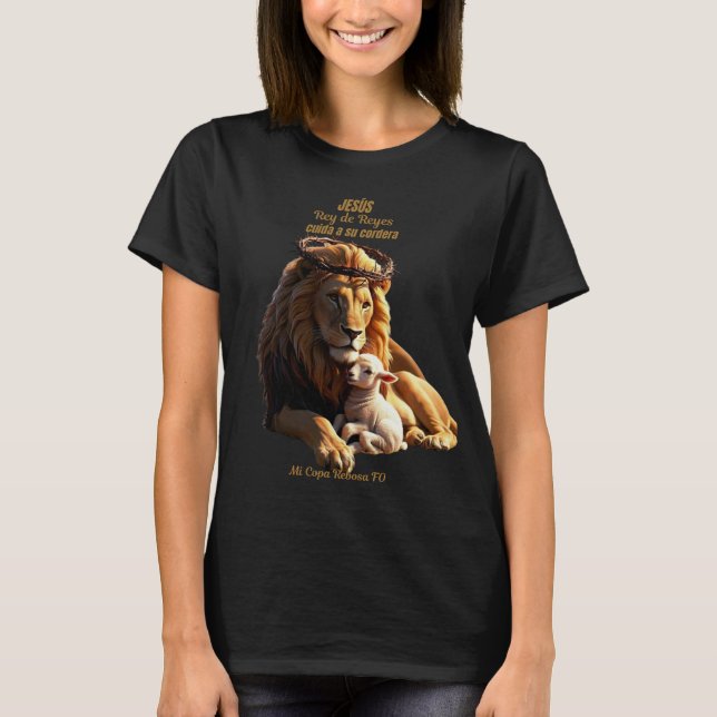 Camiseta Cristã | Leão de Judá | Jesus  (Frente)