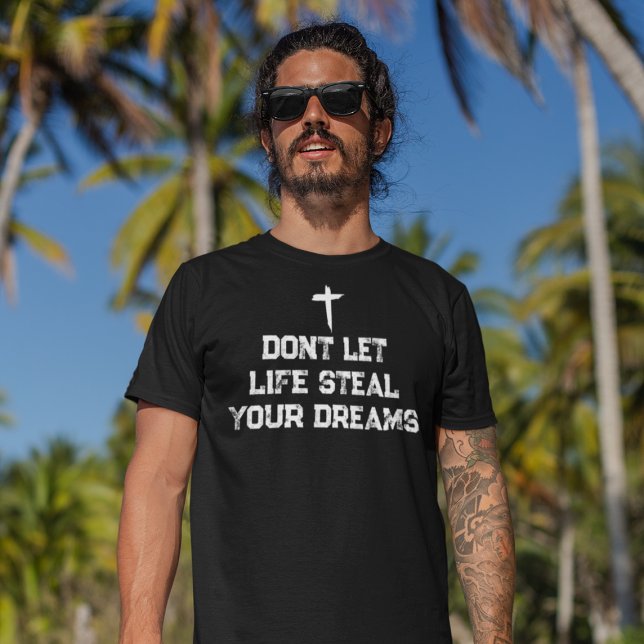 Camiseta Cristã Masculina Inspiradora (Criador carregado)