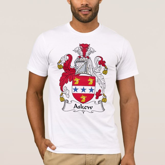 Camiseta Crista oblíqua da família (Frente)