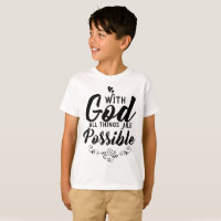 Camiseta Cristã - Todas As Coisas Possíveis