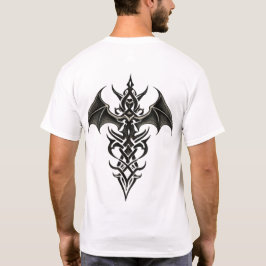 Camiseta Crista Tribal Alada Adaga