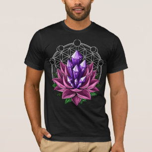 Camiseta Cristais Espiritais Lotus
