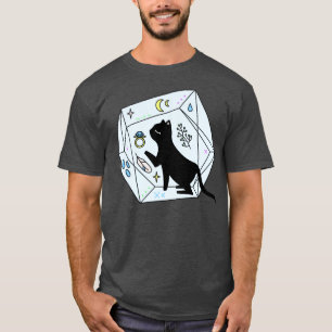 Camiseta Cristal 1 de Gato Cósmico