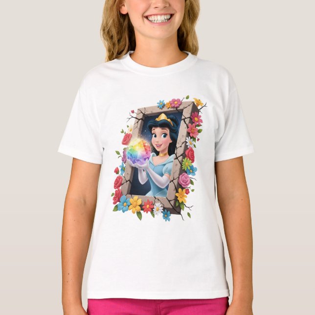 Camiseta Cristal da Princesa Mágica (Frente)