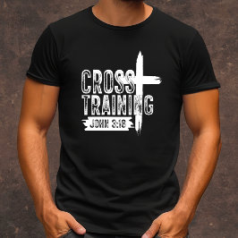 Camiseta Cristão de treino cruzado