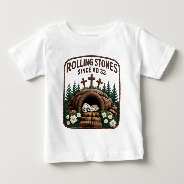 Camiseta Cristão Ele Ressuscitou Falso (Frente)