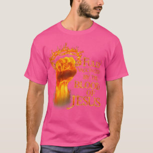 Camiseta Cristão Engraçado Totalmente Vacinado Pelo Sangue