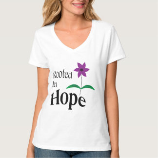 Camiseta cristão floral