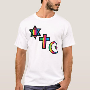 Camiseta - Cristão - islâmico judaico