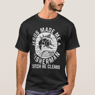 Camiseta Cristão Me Fez Um Pescador De Homens De Presente P