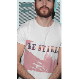 Camiseta Cristão Minimalista Fique Calmo