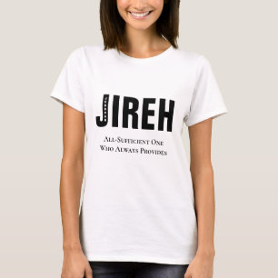Camiseta Cristão Personalizado de Jehovah Jireh
