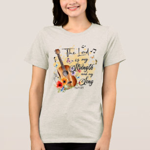 Camiseta Cristão Personalizado O Senhor é Minha Força