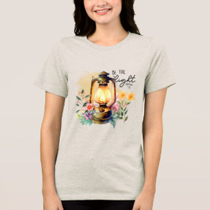 Camiseta Cristão Personalizado Seja a Luz