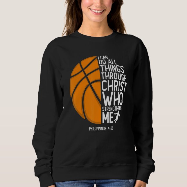 Camiseta Cristão Philippians 413 Eu Posso Fazer Tudo (Frente)