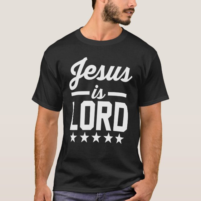 Camiseta Cristão Religioso Culto Jesus é (Frente)