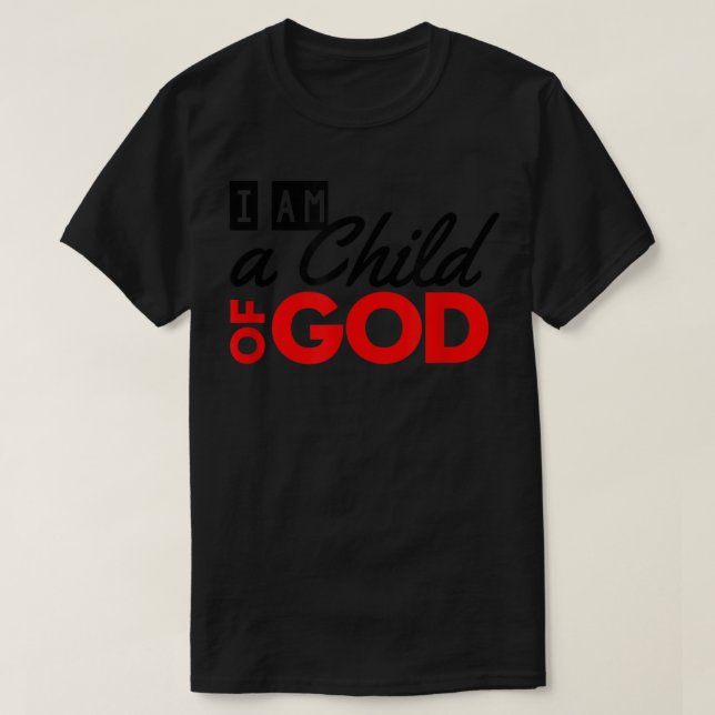 Camiseta Cristão, sou Criança de Deus (Frente do Design)