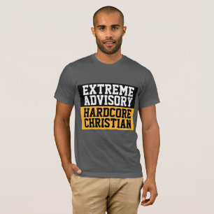 CAMISETA CRISTÃOS CRISTÃOS CHRISTIAN HARDCORE CHRISTIAN T S