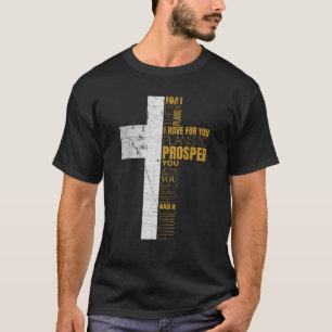 Camiseta Cristãos legal Jeremiah 29 11 Bíblia de presentes