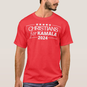 Camiseta Cristãos para Kamala 2024 TShirt