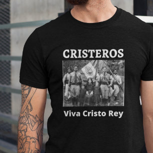 Camiseta Cristeros Viva Cristo Rey Católico