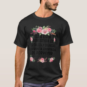Camiseta cristiana en espanol Versiculo - Espanhol
