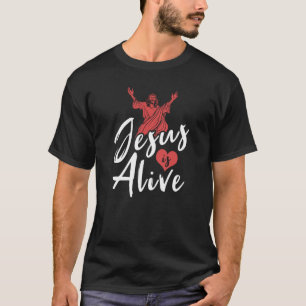 Camiseta Cristianismo católico-Bíblia Jesus é Ali
