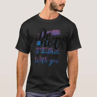 Camiseta Cristianismo Não Tenha Medo Pois Estou Com Você Cr