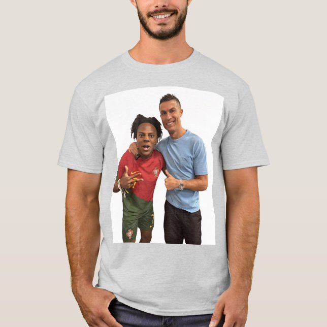 Camiseta Cristiano Ronaldo x IShowSpeed Collab – F (Frente)