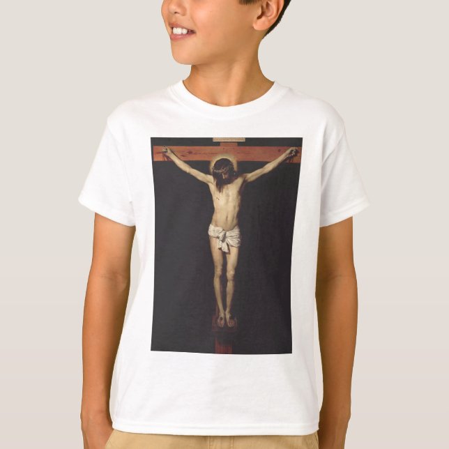 Camiseta Cristo Crucificado por Diego Velazquez (Frente)