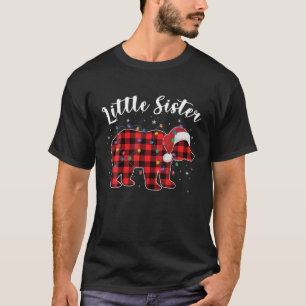 Camiseta Cristo da Família do Urso Búfalo Vermelho de Xadre