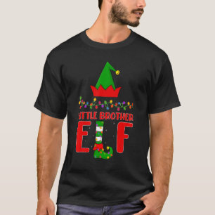 Camiseta Cristo de Iluminação Familiar do pequeno irmão Elf
