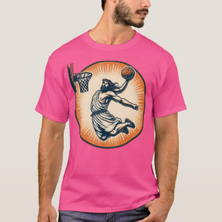 Camiseta Cristo de Jesus Retro para Basquete Engraçado