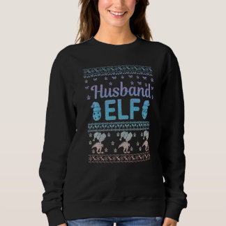 Camiseta Cristo de Natal Feio da Família Elf do Marido