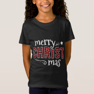 Camiseta Cristo de Xadrez de Buffalo Mas Natal Cristão