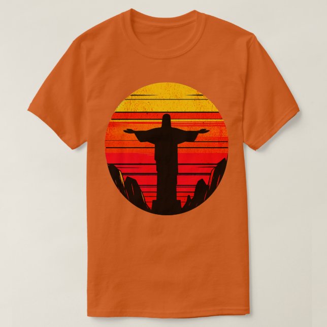 Camiseta Cristo do Redeemer Rio de Janeiro (Frente do Design)