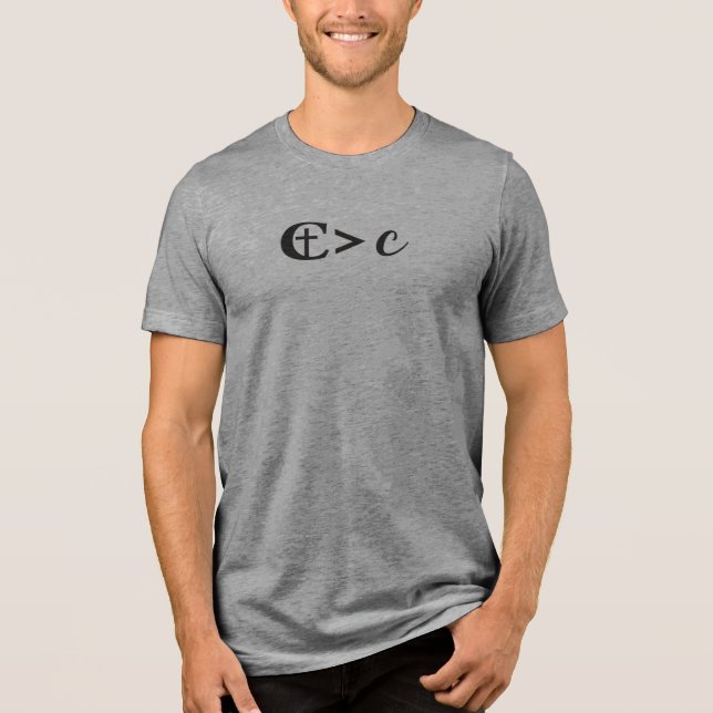 Camiseta Cristo é maior que o Câncer (Frente)