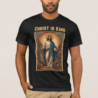 Camiseta Cristo é o Rei Contra Cancelar a Cultura
