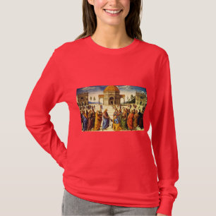 Camiseta Cristo Entrega as Chaves a São Pedro