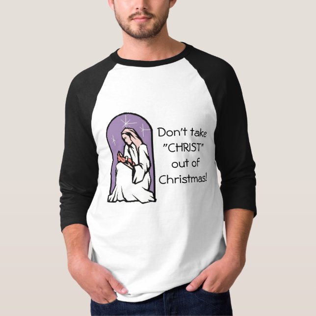 Camiseta Cristo, Feliz Natal (Frente)