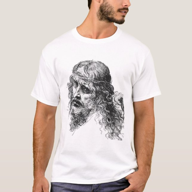 Camiseta CRISTO Leonardo Da Vinci 1494 (Frente)
