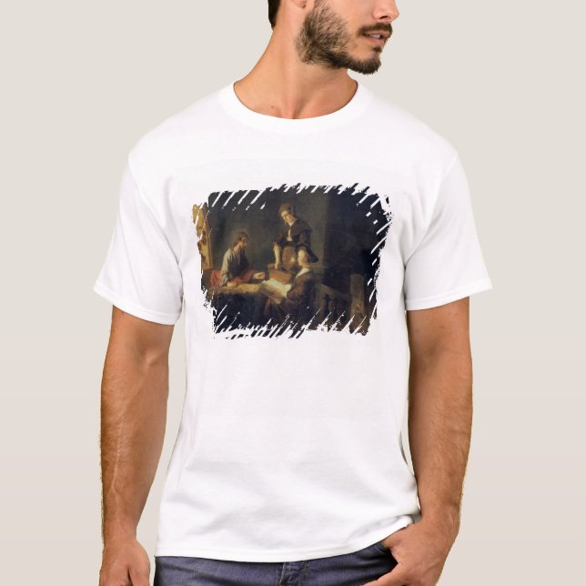 Camiseta Cristo na casa de Martha e de Mary (Frente)